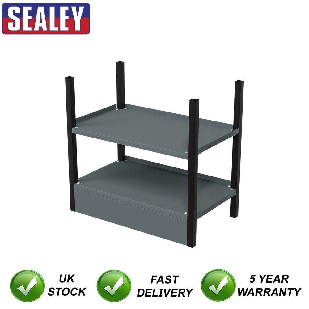 Sealey Modular Storage Base unit 2 Shelves 580mm APMRB1
