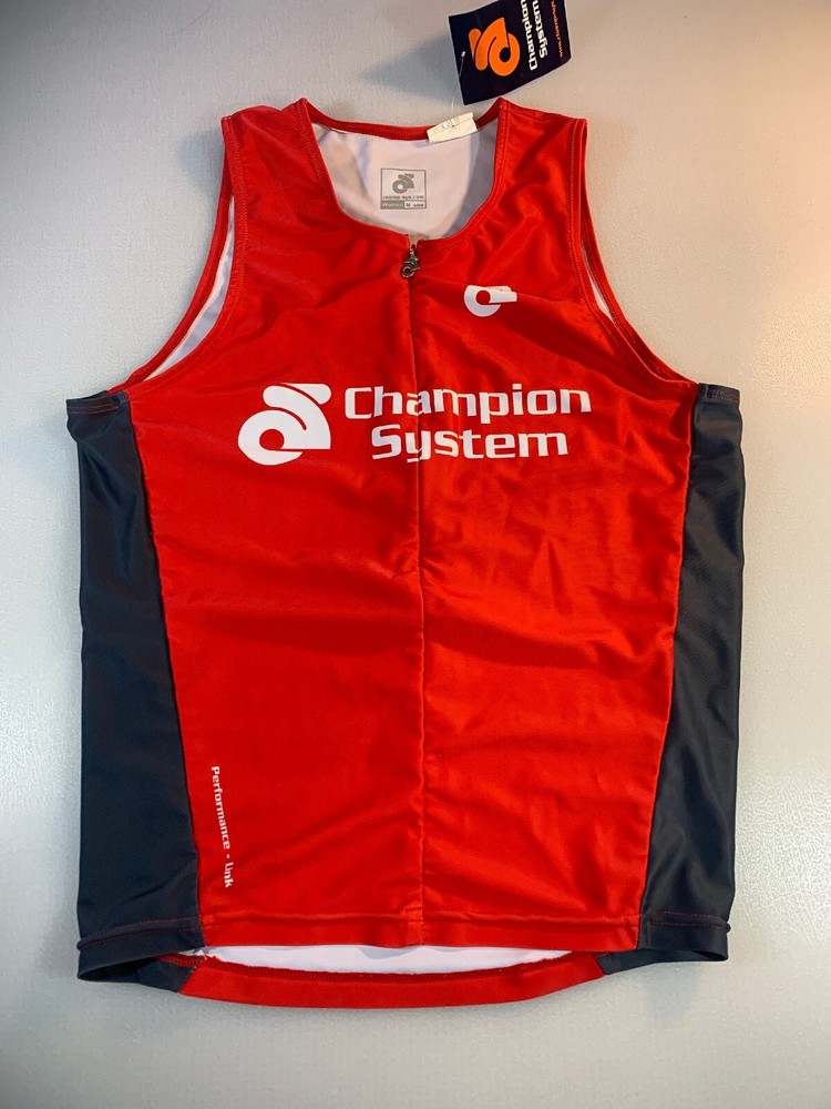 Champion System Womens Performance Link Tri Triathlon Top Medium M (6545-3)