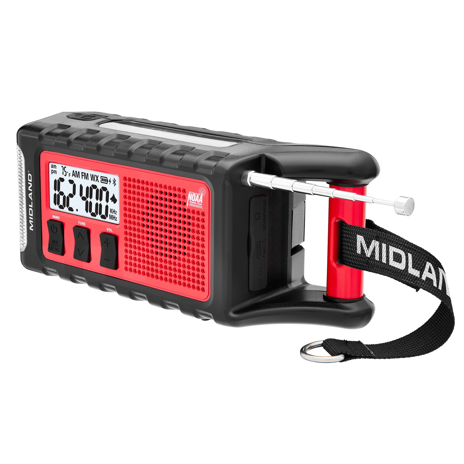 Midland ER310 PRO Portable Emergency Weather Alert Radio
