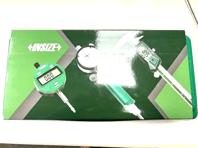 3 PIECE TOOL SET INCLUDES 6" CALIPER, 1" MICROMETER & 6" SCALE INSIZE 5003-1
