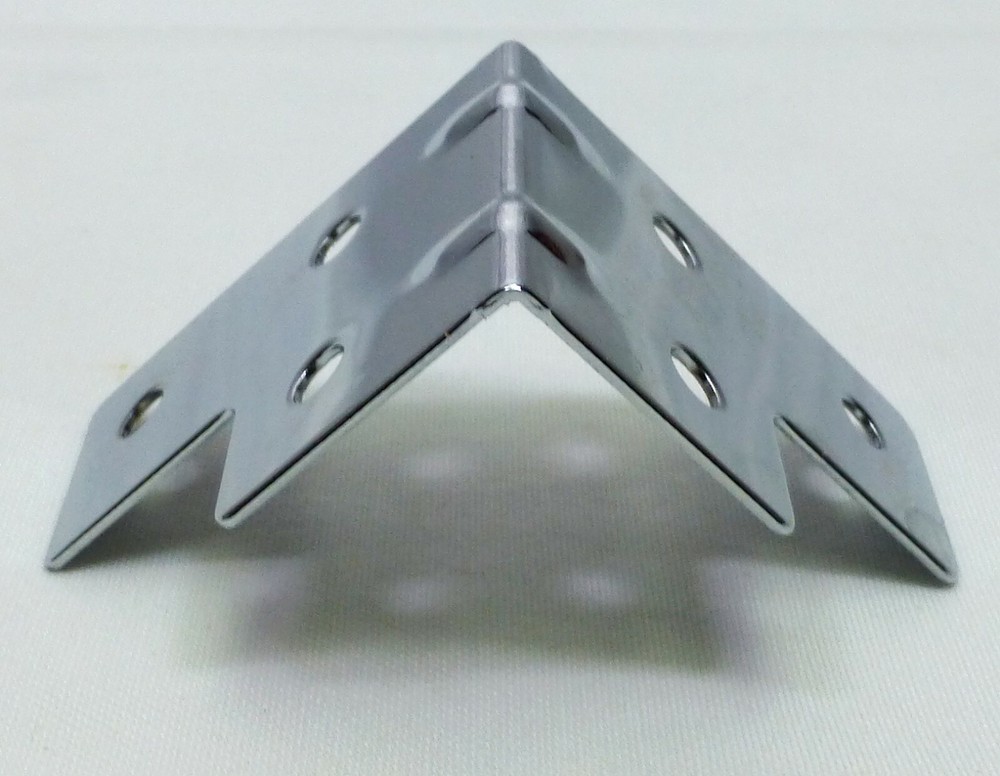 (8) Eight 6 Hole Medium Brace for ATA Flight Case - Chrome Finish
