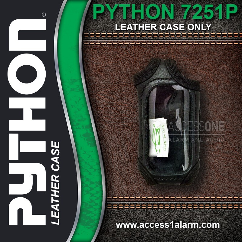 Python 7251P High Quality Leather Remote Control Protective Case