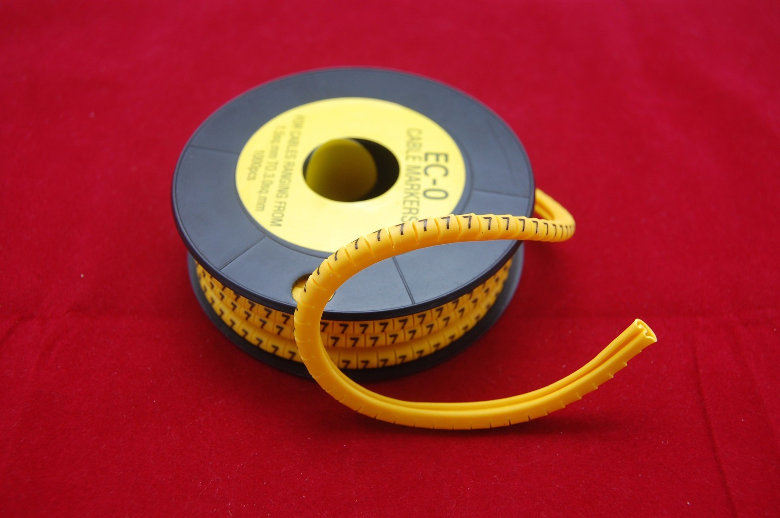 10000PCS For Cable Markers Number 0-9 soft PVC 10 Rolls 1.5-3mm2 wire EC-0