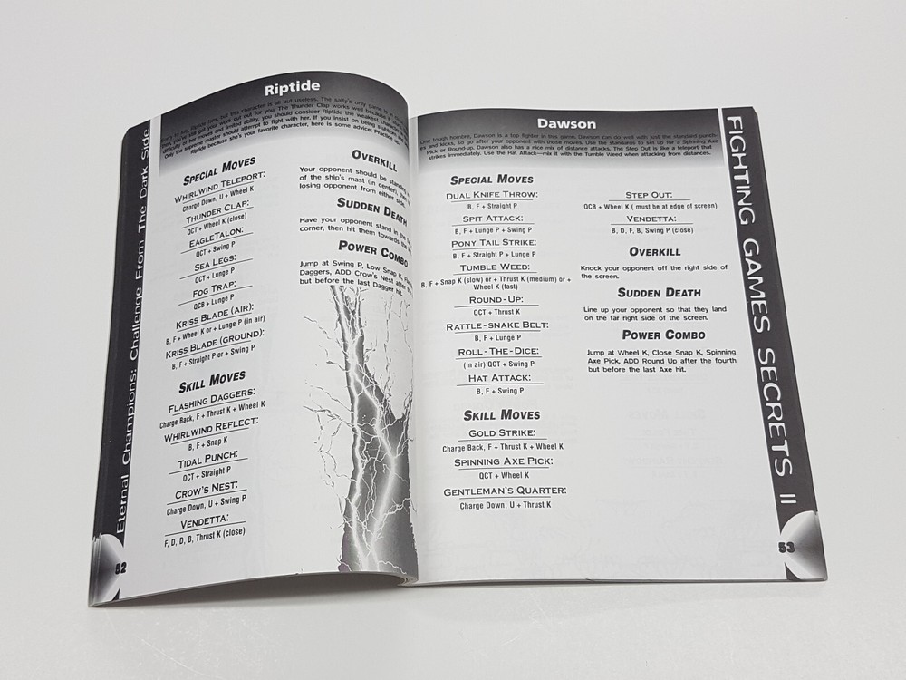 Fighting Games Secrets Totally Brady Games Strategy Guide Book