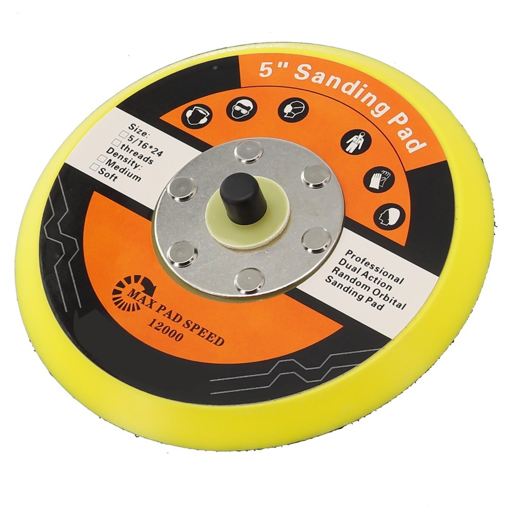 Versatile 5 Inch 125mm Backing Pad Compatible with Sanding Products