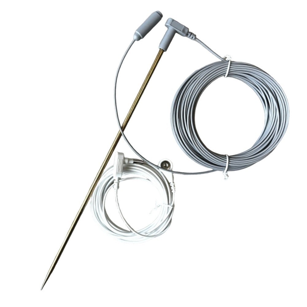 30cm Grounding Rod Kit with Two Wires for Secure Electrical Connection