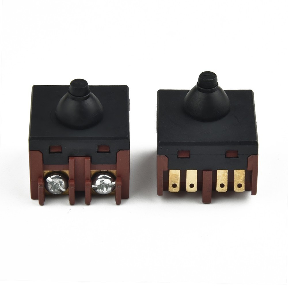 2pcs Replacement Push Button Switch For Angle Grinder 100 Polisher Accessory AU