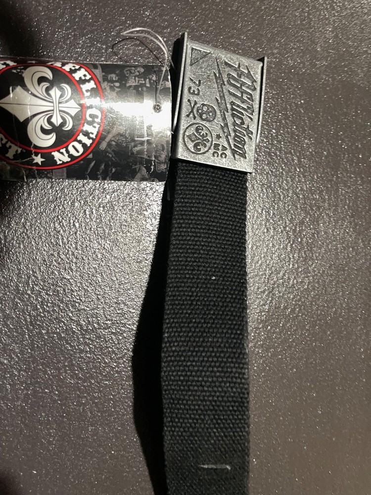 Affliction "Live Fast" Webbing Belt