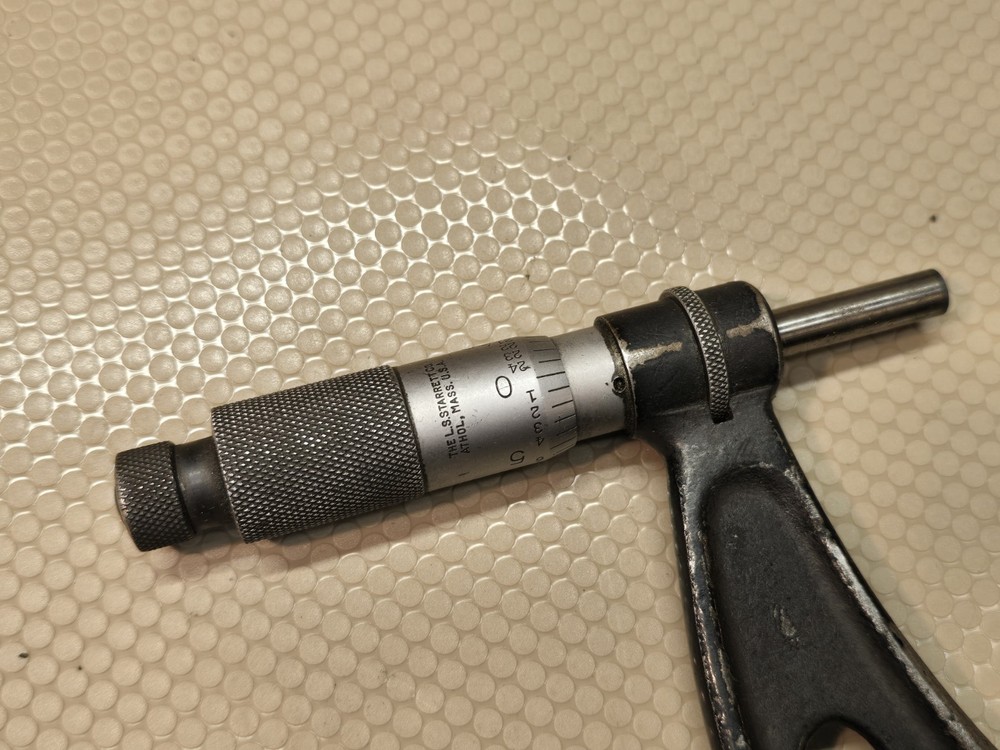 Starrett 436 Outside Micrometer, 10 11" Range LARGE