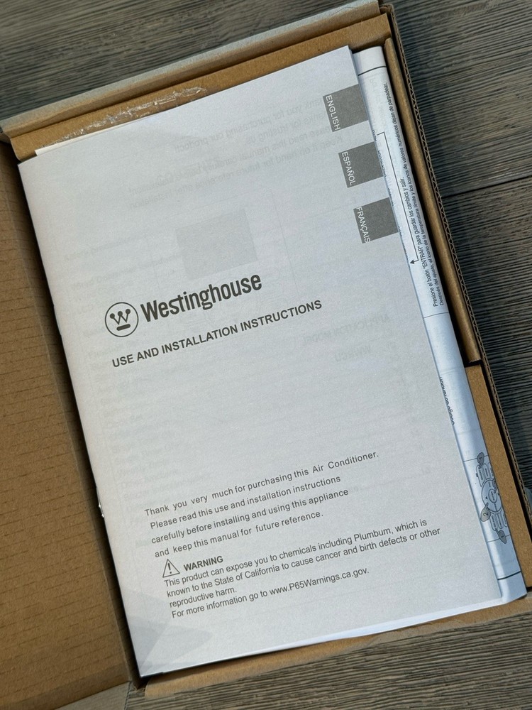 Westinghouse WWRCU Wired Remote Controller for 23 SEER Mini-Split HVAC System