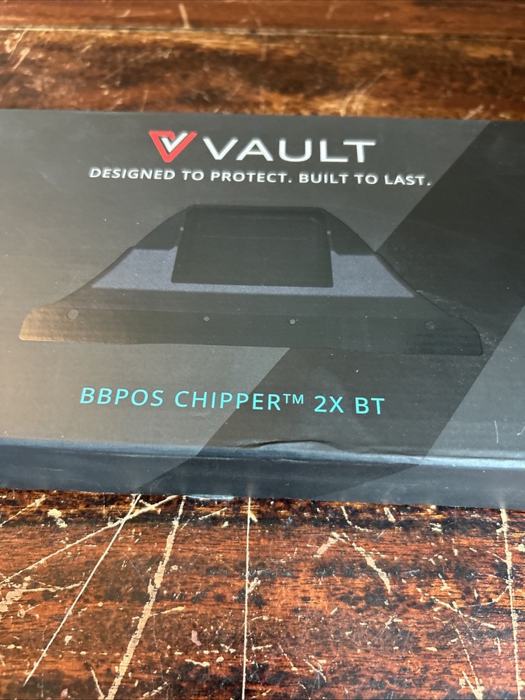 Vault PRO-C2X Black BLK Bracket for BBPOS Chipper 2X Bluetooth Card Reader - New