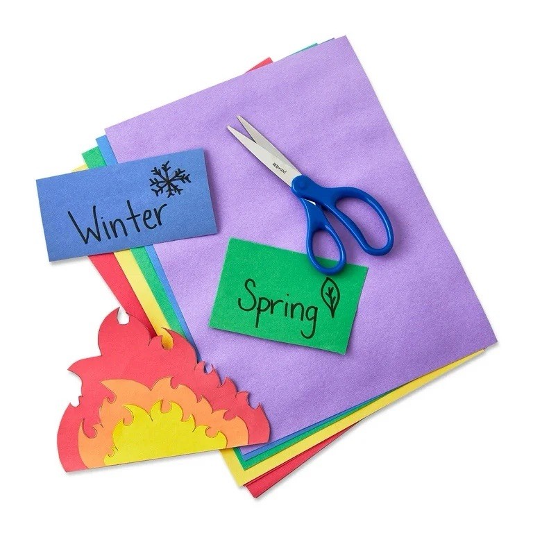 Pen & Gear Construction Paper, Black, 9" x 12", 50 Sheets