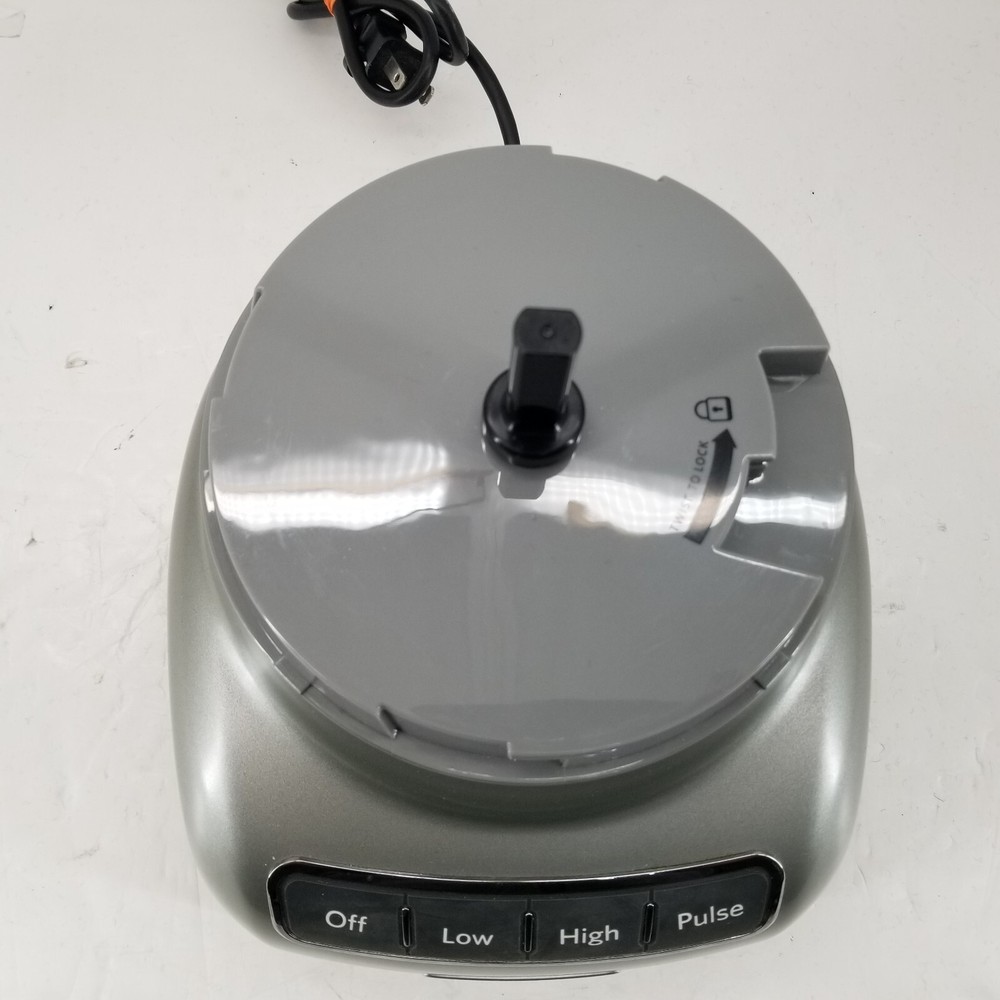 Kitchen Aid Food Processor Motor Base KFP0922CU Silver Tested Works