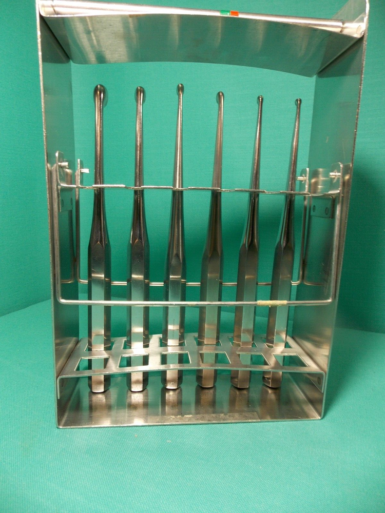 ZIMMER BONE CURETTE WITH RACK (LAM-2377)