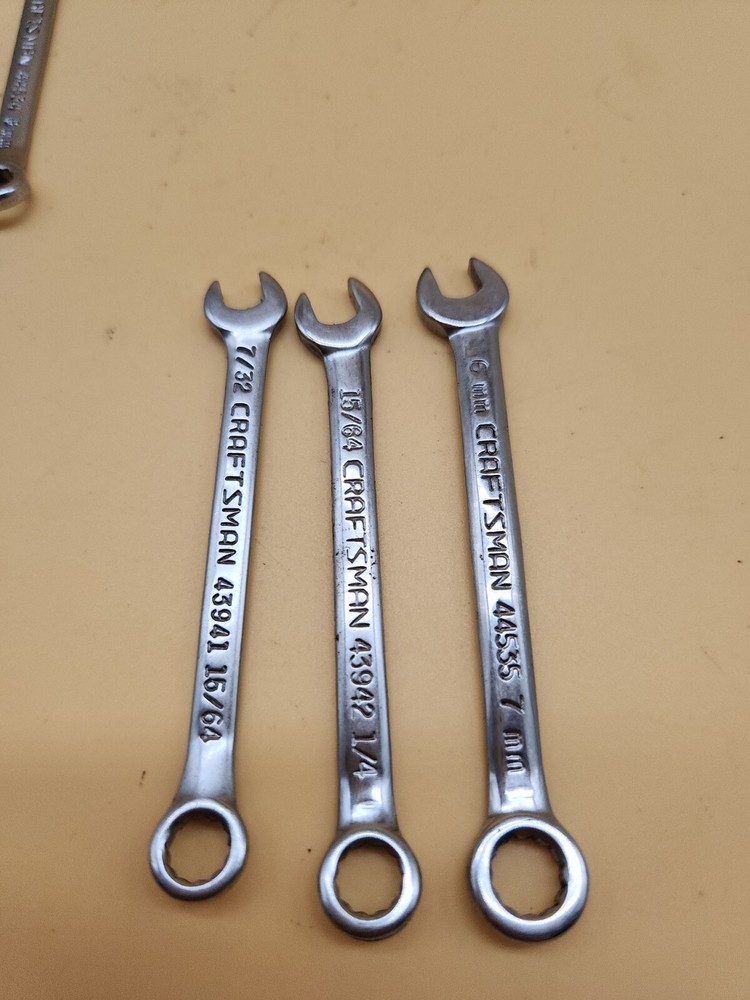 Craftsman Tools Wrenches Set 14 pc 12 pt Combination SAE USA