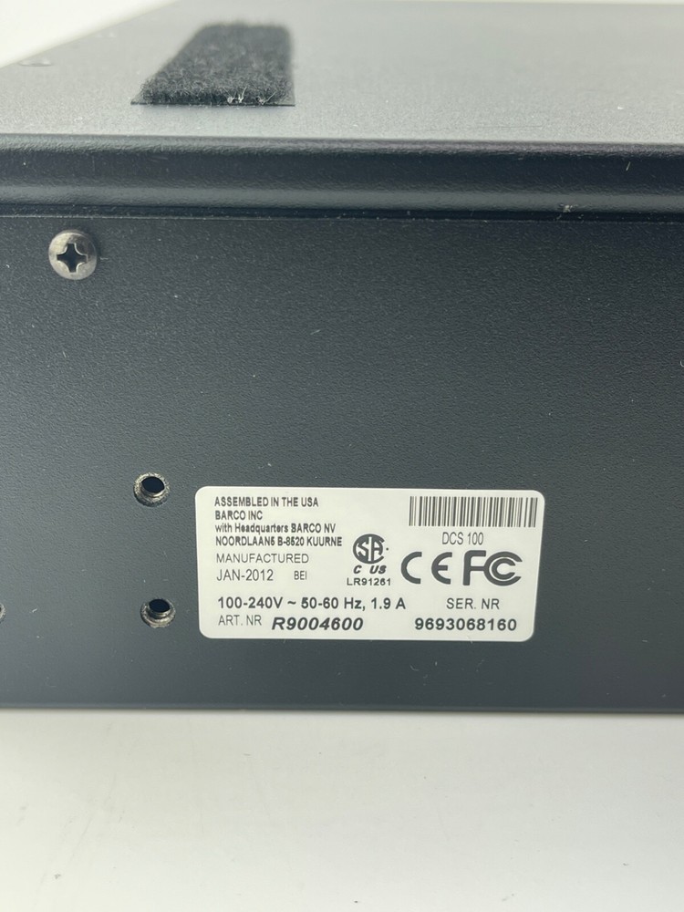 Barco DCS-100 Dual-Channel Switcher