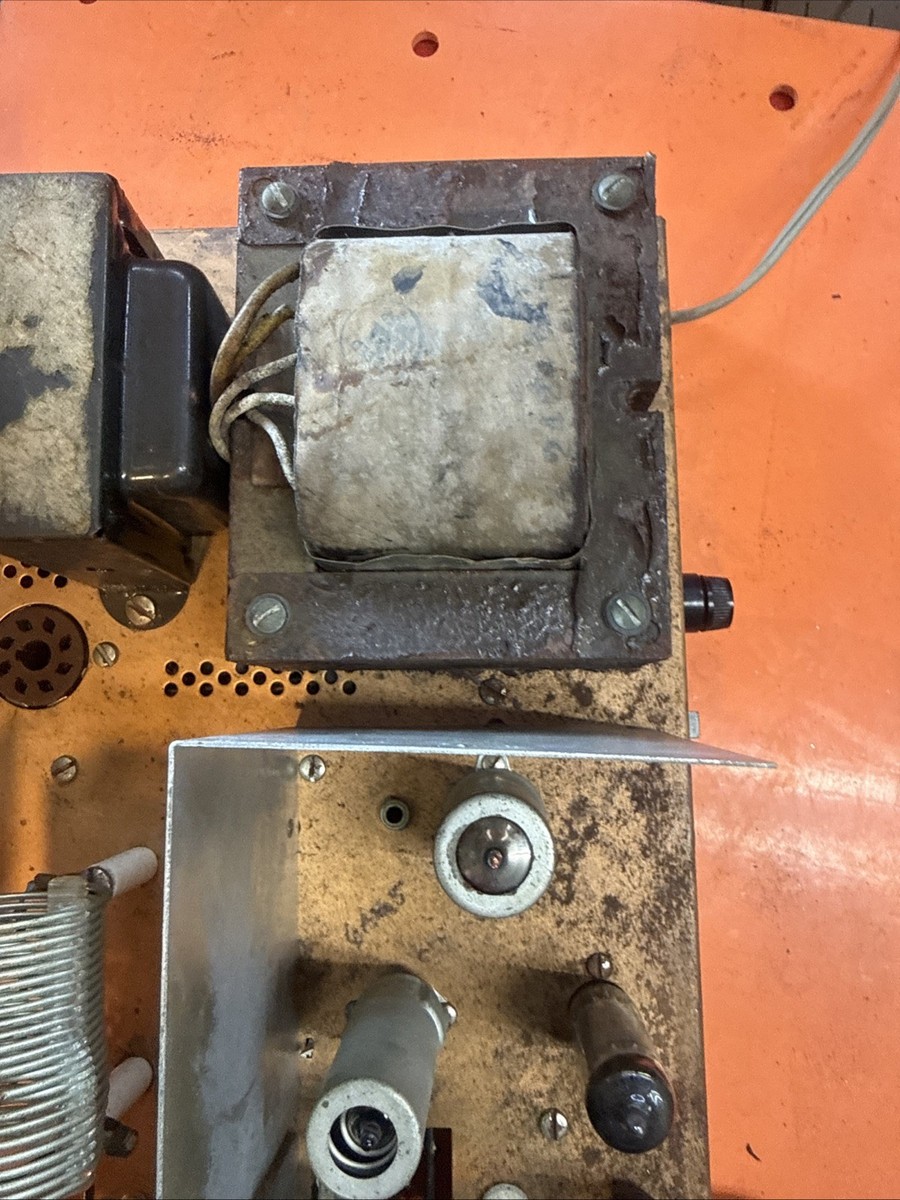 EICO CW AMATEUR TRANSMITTER MODEL 720 Ham Radio Works On 40 Low Output