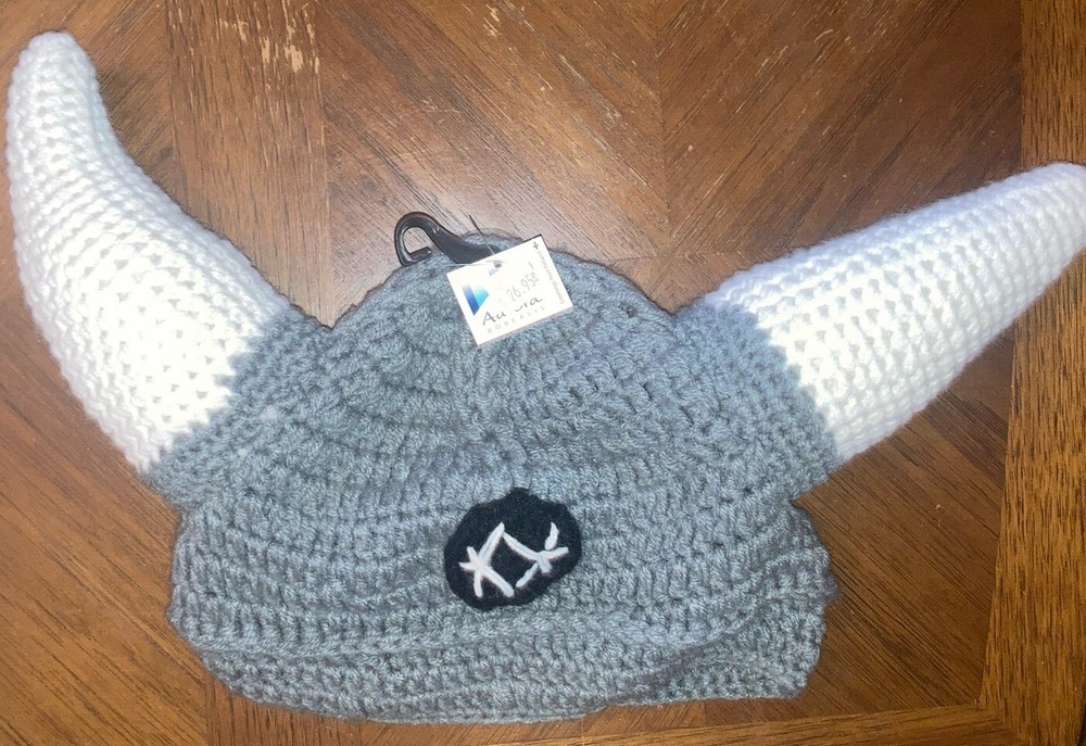 Knitted Viking hat (One Size fits All)