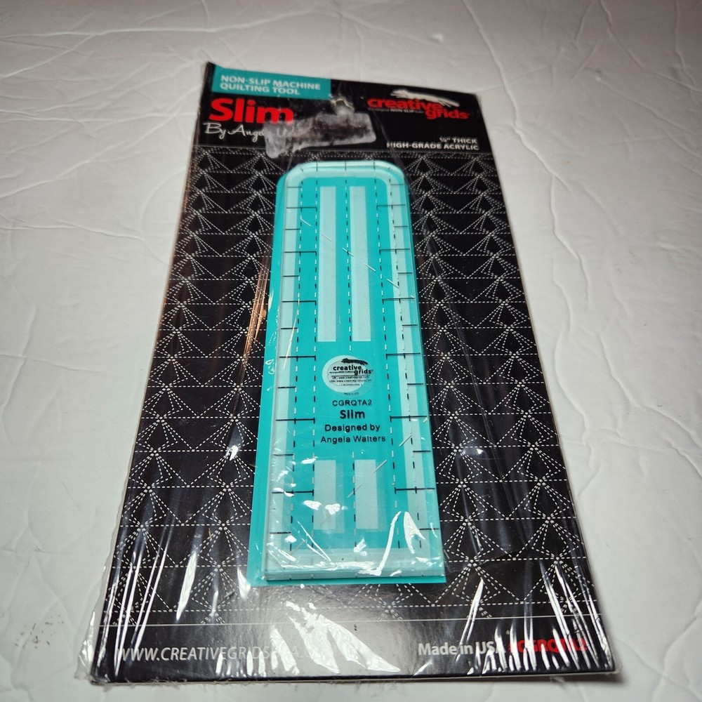 Creative Grids Non-Slip Machine Quilting Tool - Slim Part # CGRQTA2 1/4 Thick