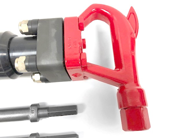 Pneumatic Air 4 Bolt Chipping Hammer CH3RHX + 2 Bits