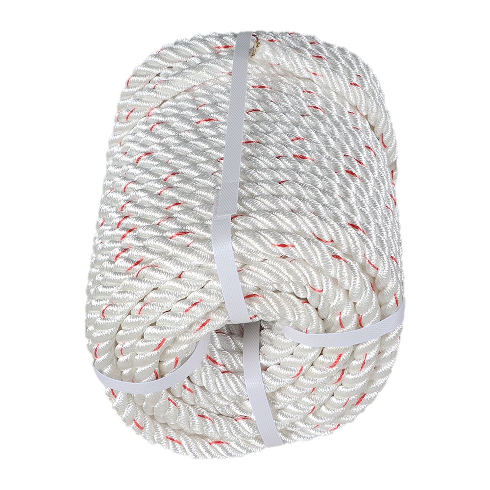 8900Lbs 5/8"×150' Double Braid Polyester Arborist Bull Rope Pulling Rigging Line