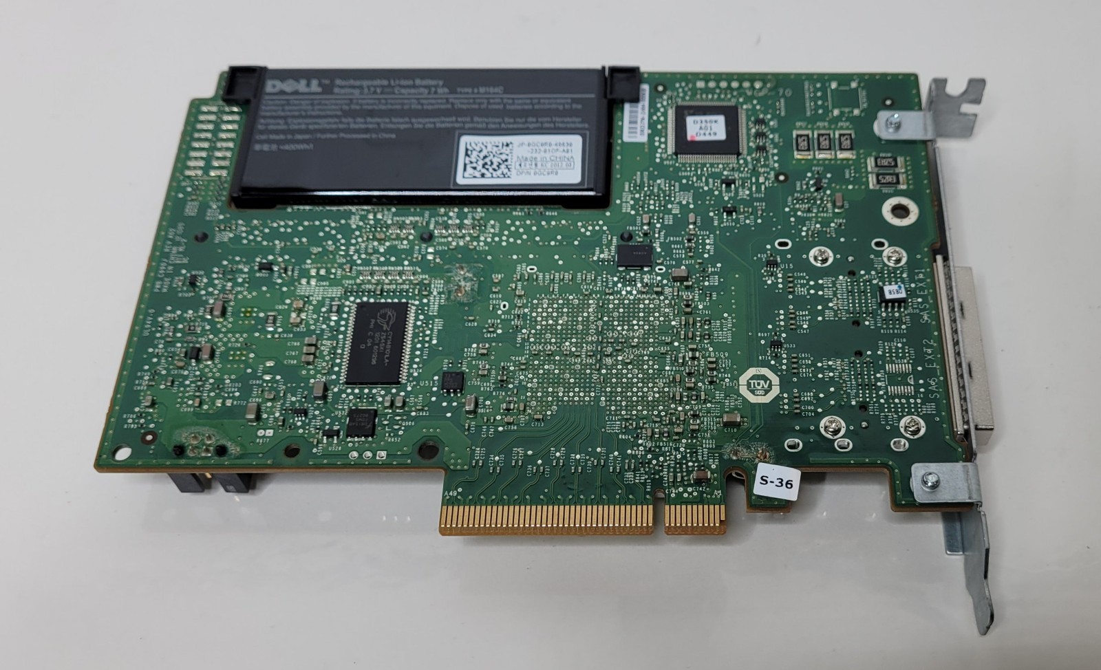 Dell 0VVGYD PERC H800 Raid Controller - External Dual Port SAS - Full Profile