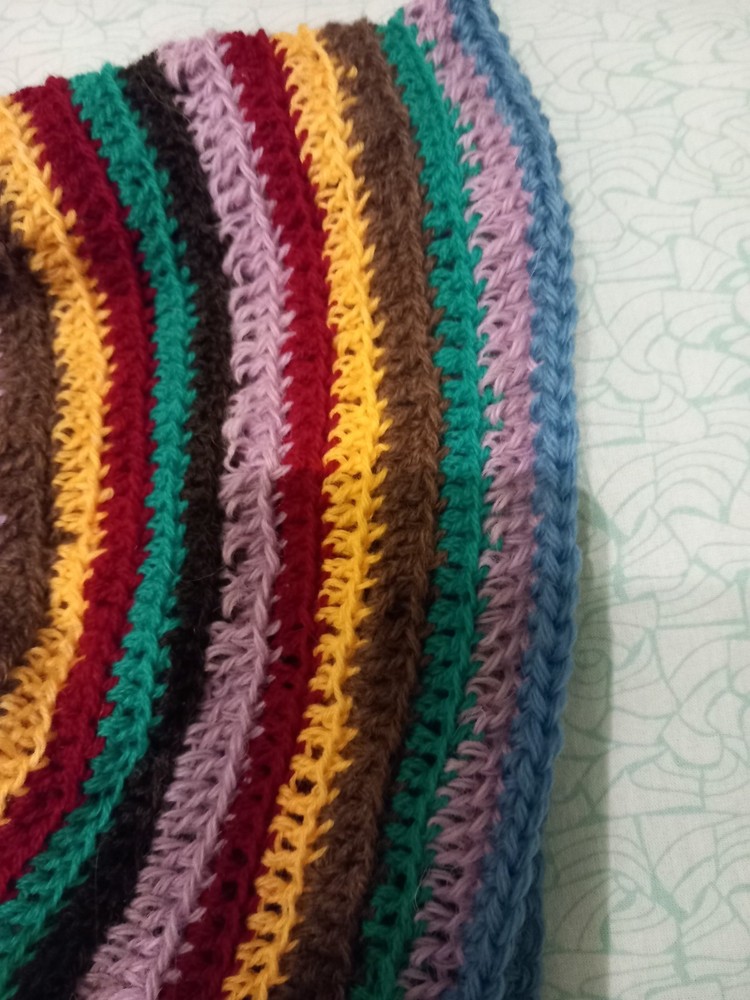 Crochet Handmade Multicolor Hat