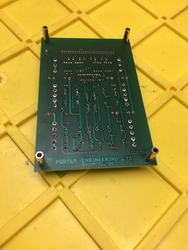 Porter Engineering P9704 Encoder Interface Circuit Board / Card, Rev, B, Used