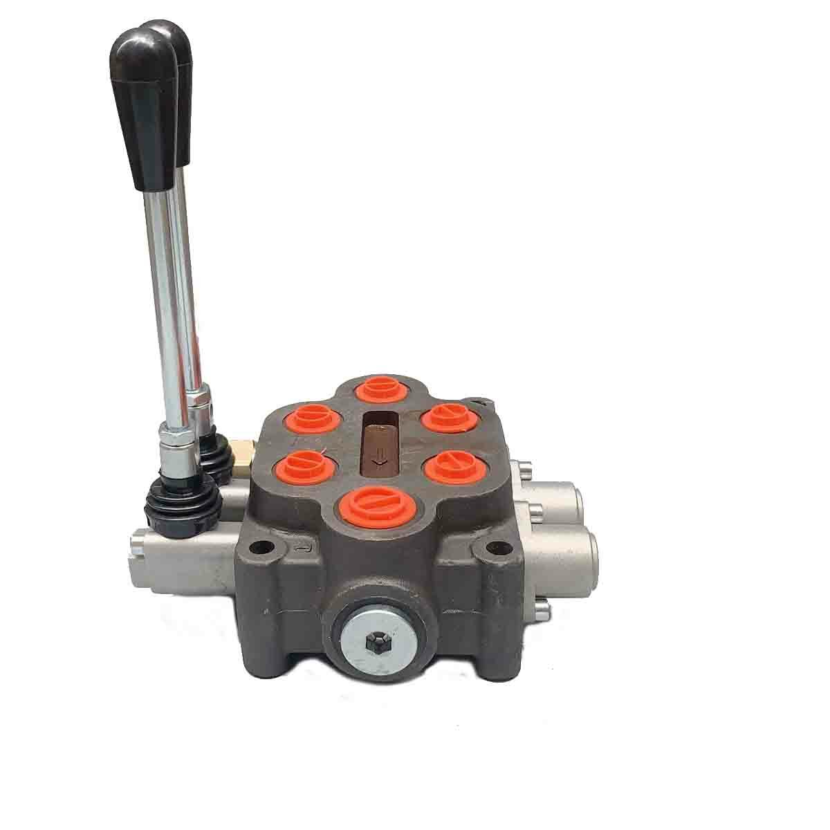 Hydraulic Spool Valve Log Splitter 2 Spool Hydraulic Control Valve Double Acting