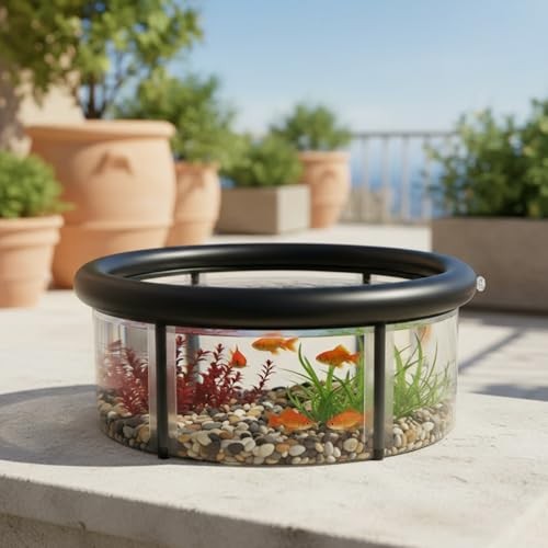 Pop up Pond, 27.6 x 11.81 Inch Pop up Inflatable Pond Kit Outdoor Indoor