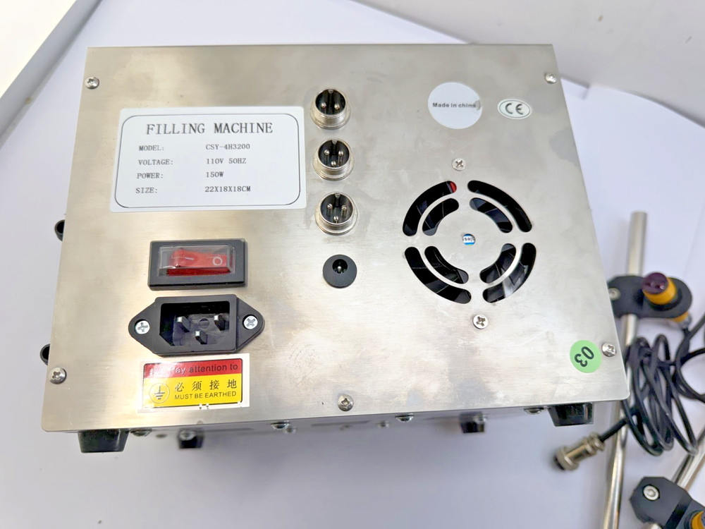 Automatic 4 Head Assembly Line Conveyor Belt Filling Machine Controller CSY-4H