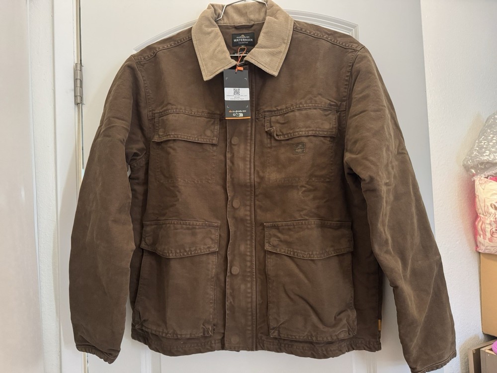 Quiksilver Waterman “Refugio” Brown Jacket