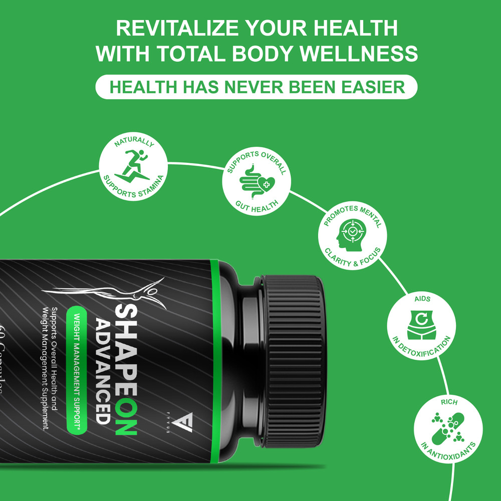 ShapeOn Advanced Capsules, Shapeon Weight Management (60 Capsules)
