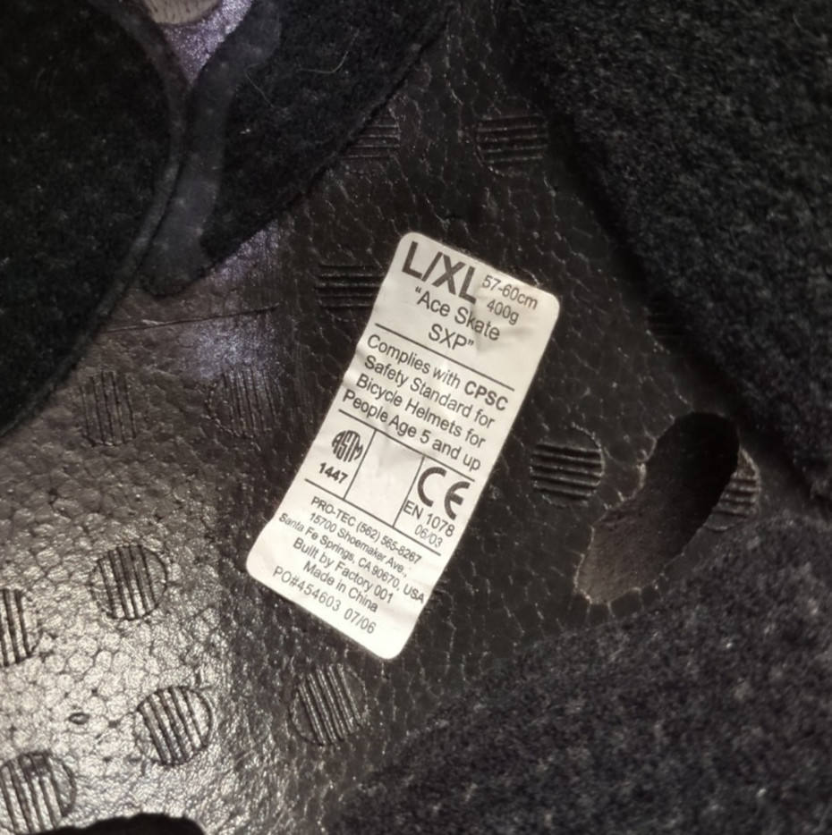 Pro-Tec Ace Skate SXP Skateboard Helmet XL Black Military/Tactical Bump Project