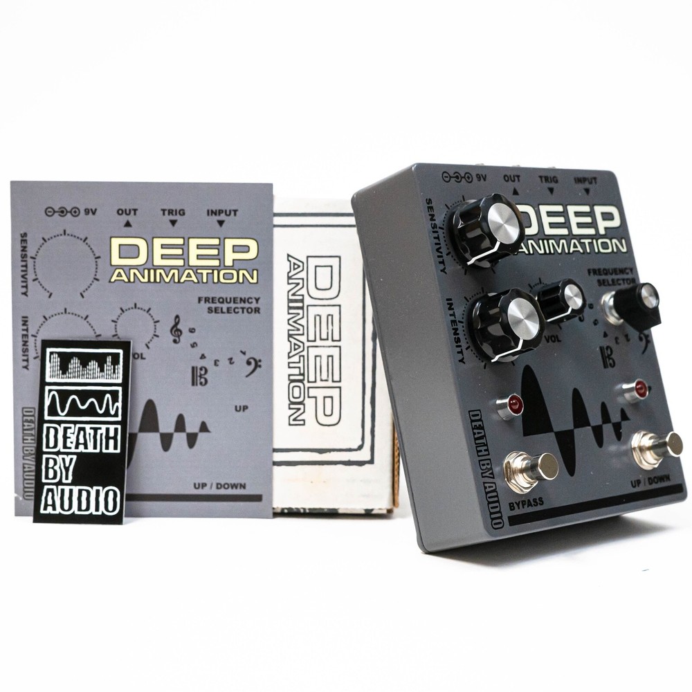Death By Audio Deep Animation - Overdrive Envelope Filter Effect Pedal - New