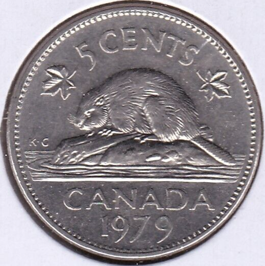 1979 Canada 5 Cents