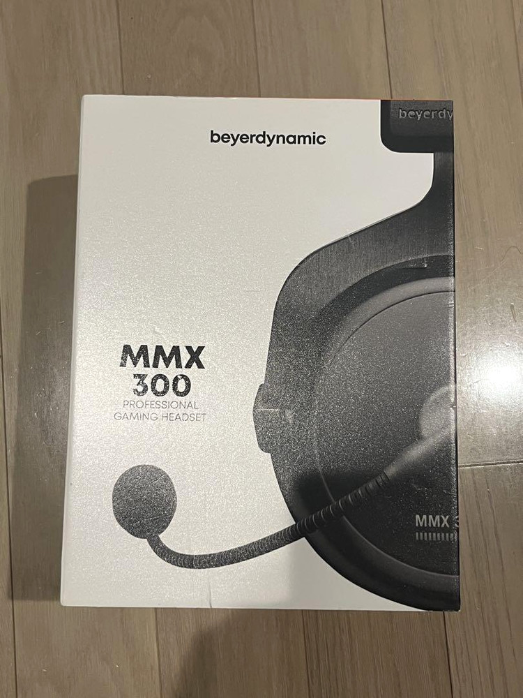Beyerdynamic MMX 300 Pro Closed back Gaming Headset Black with box Used