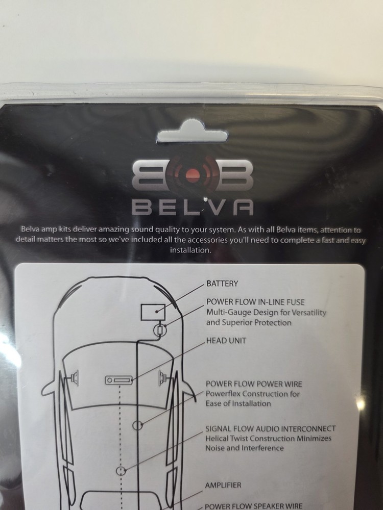 Bella 2000 Watt Amp Install Kit