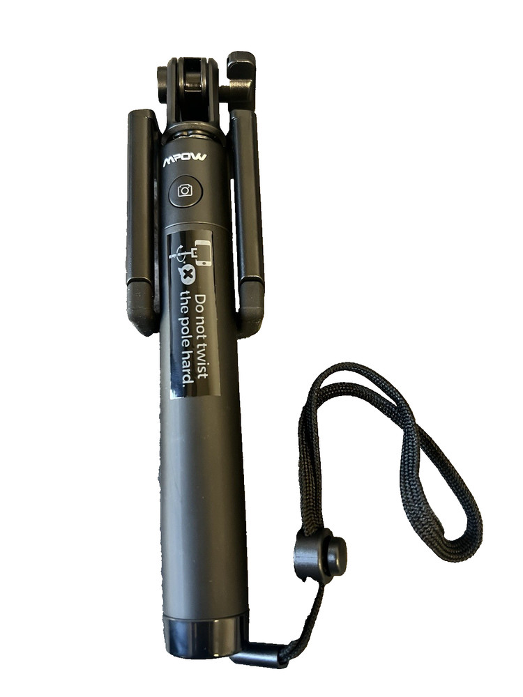 BlueTooth Selfie Stick Extendable Portable, Lightweight iPhoneSamsungSmartphone
