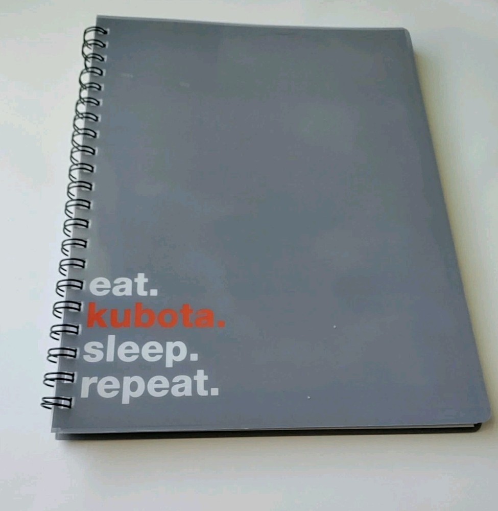 Kubota Spiral Notebook Lined 100 Pages