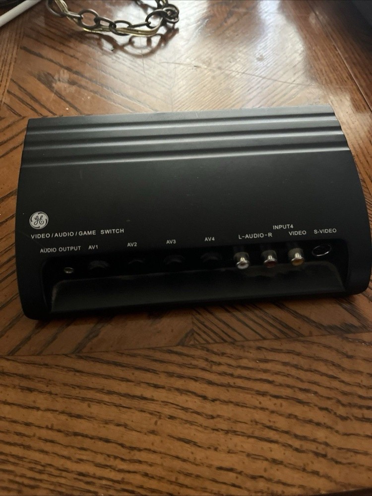 GE Pro 4-Device A/S Switch For Retro Gaming