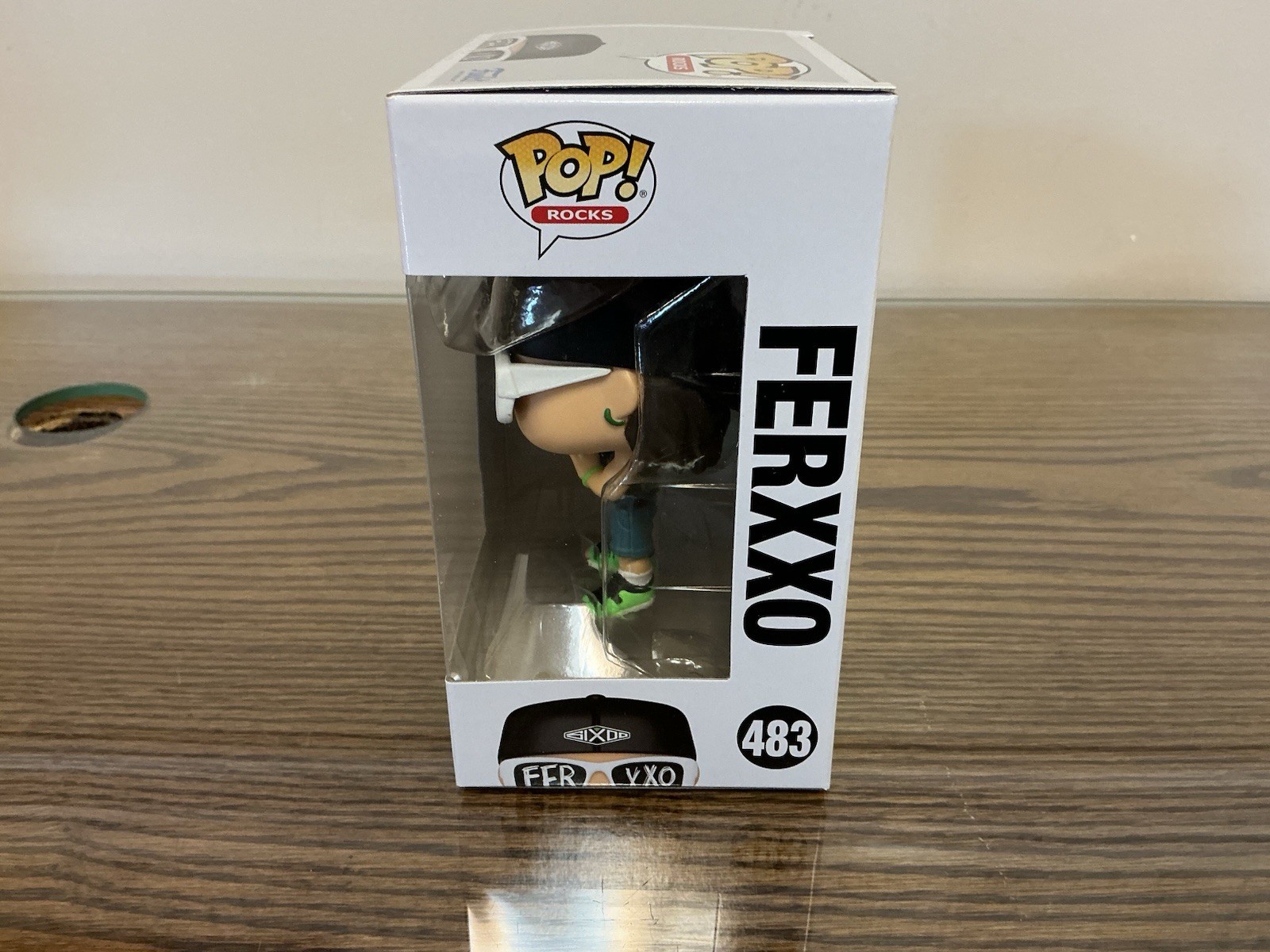 NEW GLOW Ferxxo Feid Funko Pop #483 Rocks Music Glows Dark GITD