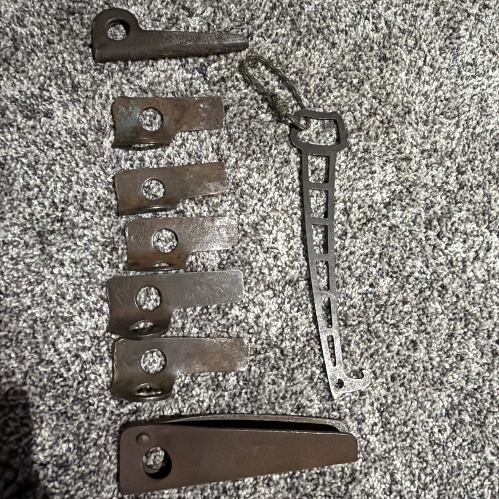Black Diamond Piton Lot With Extras