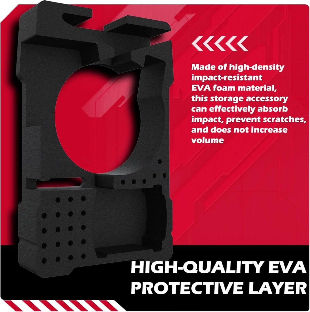 Portable Router Storage Foam Insert with Accessory Slots - Easy Installation