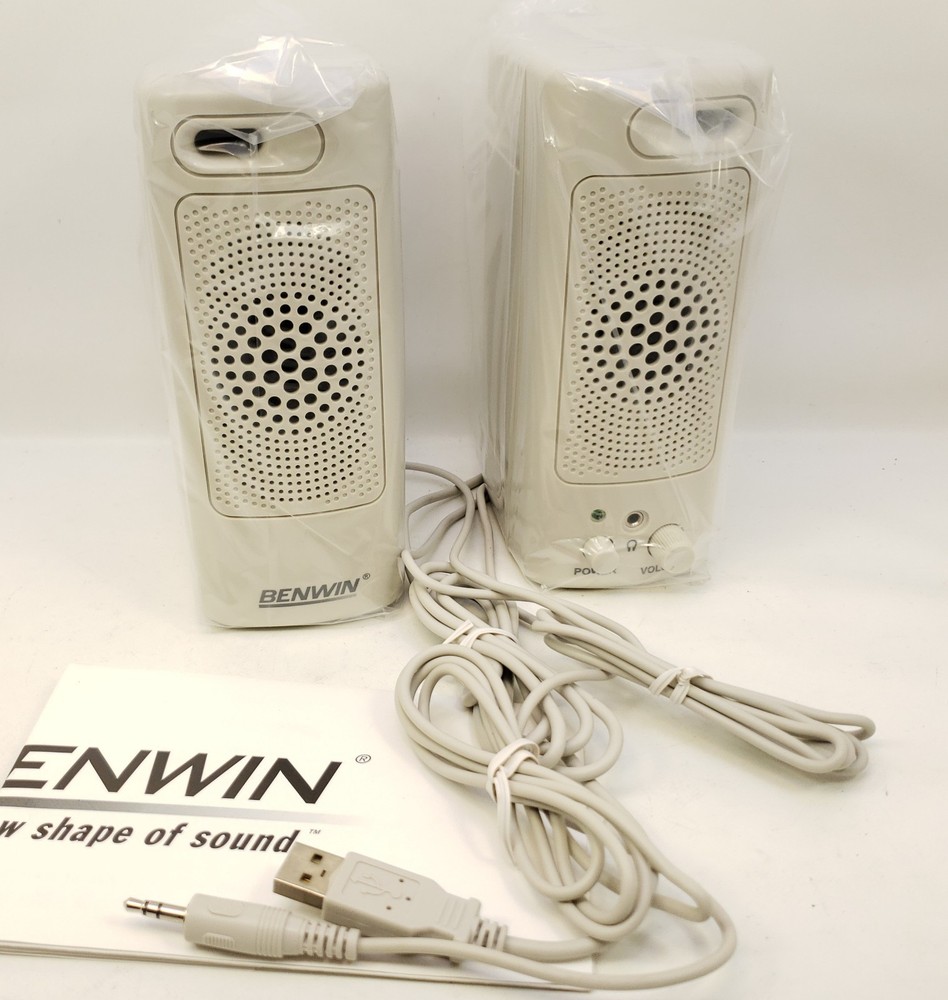 BENWIN Multimedia / Computer Speakers, SP691 NEW In Box