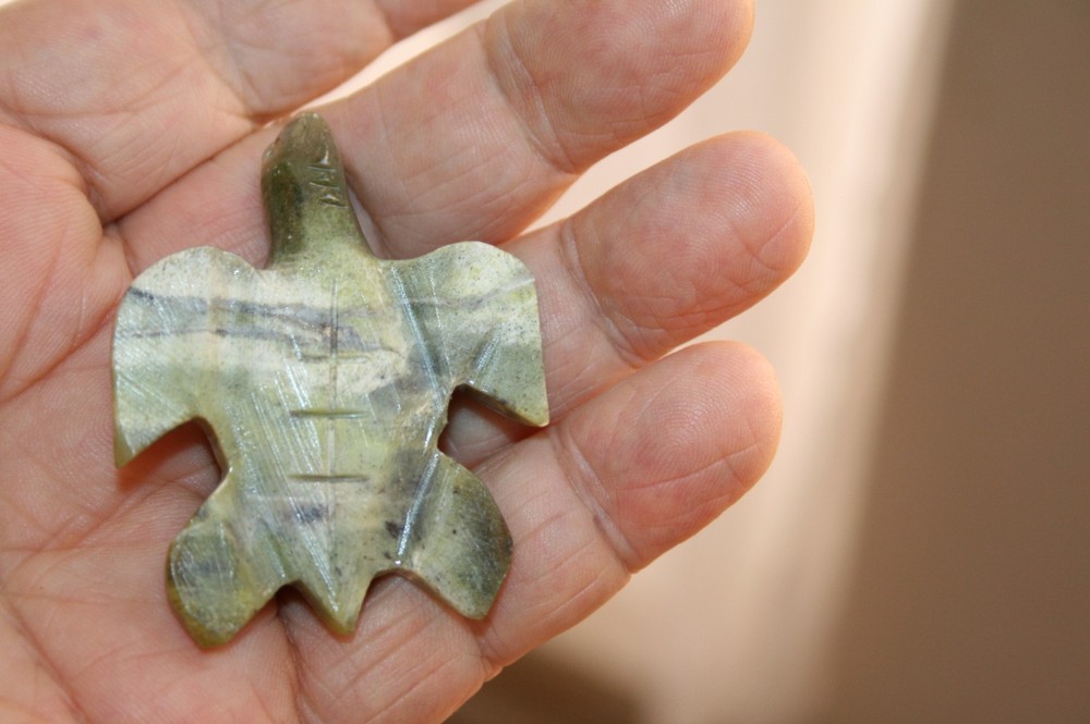 Carved Stone Turtle