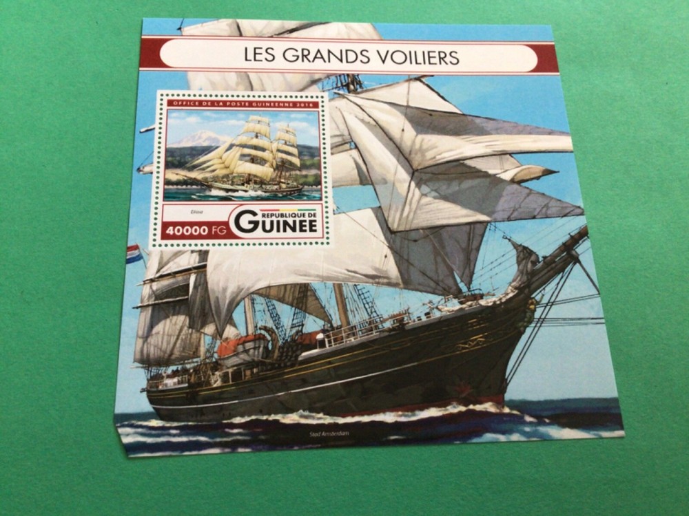Guinea Ships 2 mint never hinged stamps sheets A16973
