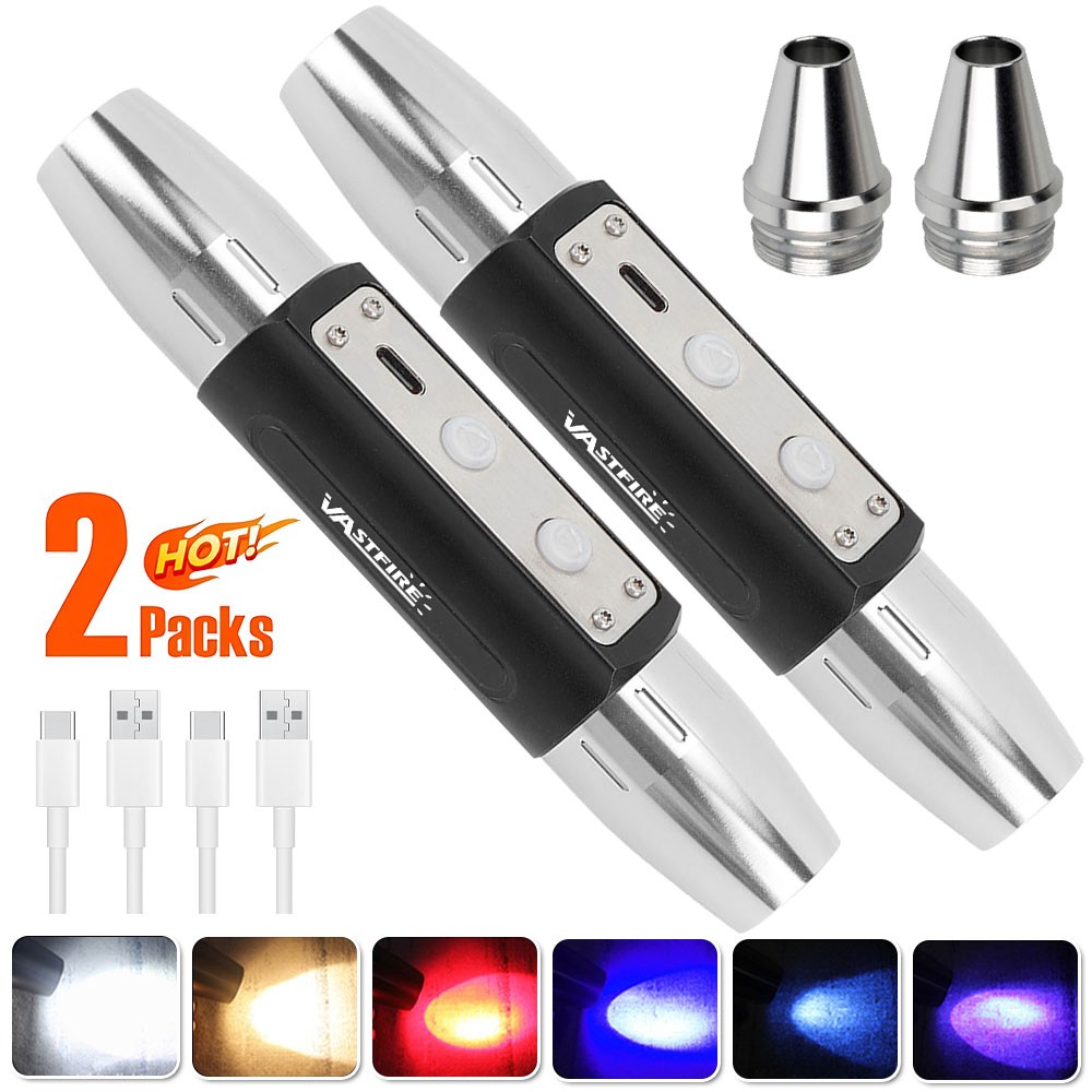 Bright Professional Gemstone Identification Light LED Flashlight Gemologist Tool