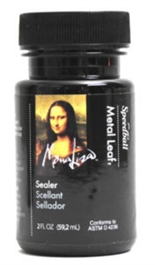Mona Lisa Gold Leaf Sealer 2oz-Waterbased - 2 Pack