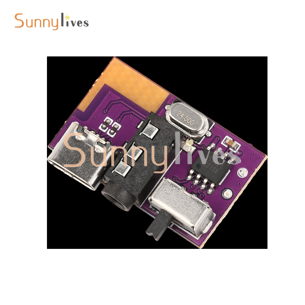 DC3.5V-5V 5W Mono Audio Amplifier Board MP3 TWS Bluetooth Decoding Board Module